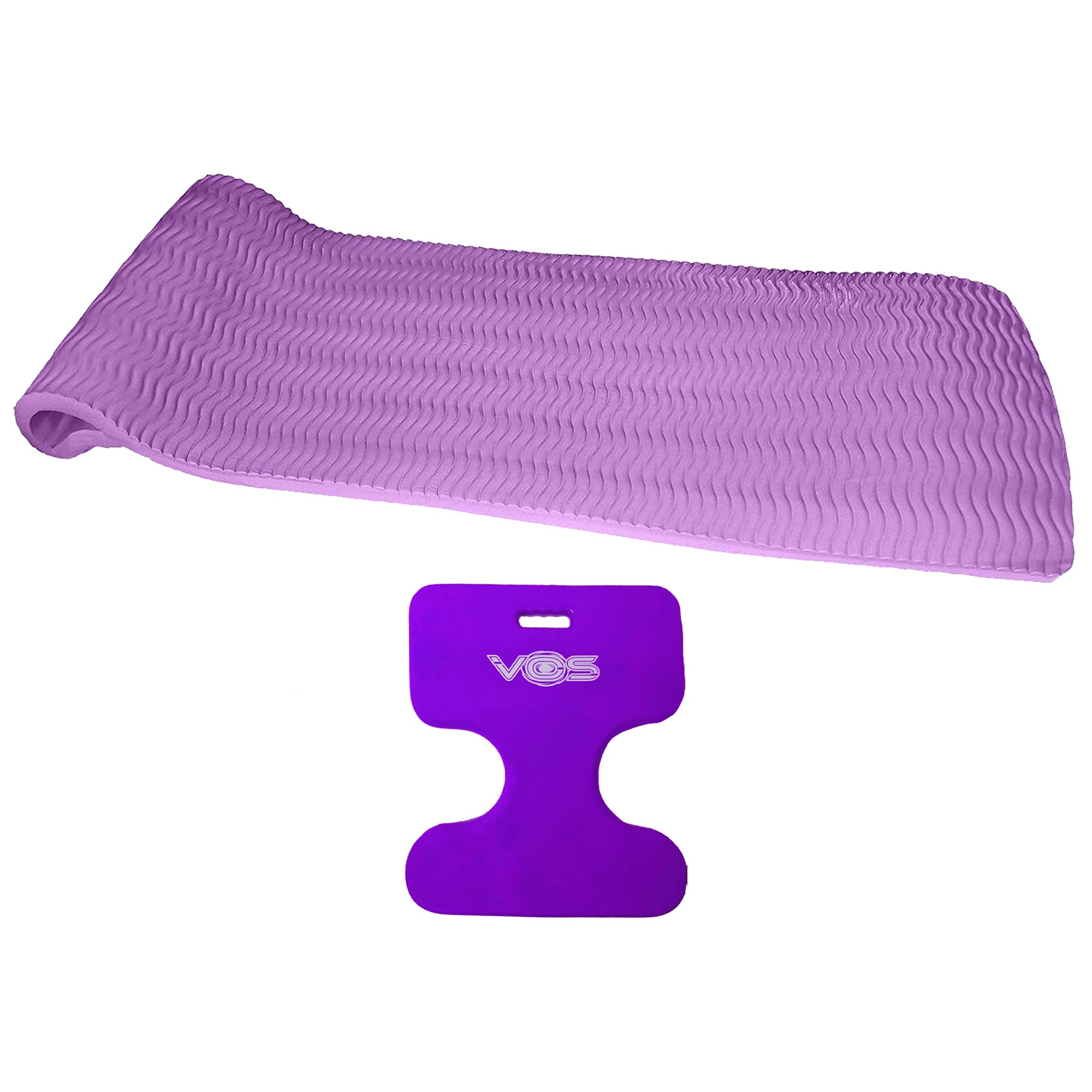 Vos 72" Chlorine Resistant Swimming Pool Float and Oasis Water Saddle Float Seat - VMInnovations