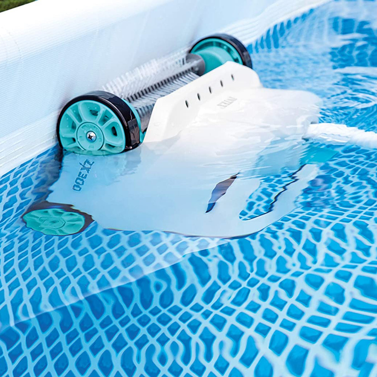 Intex 32' x 16' x 52" Ultra XTR Rectangular Swimming Pool Set with Robot Vacuum