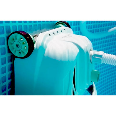 Intex 700 Gal Per Hour Above Ground Pool Cleaner Robot Vacuum w/ 21 Ft Hose - VMInnovations