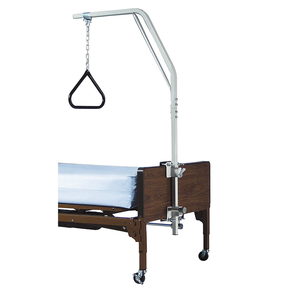 Lumex Versa-Helper Trapeze Bar with Triangle Versa Coated Handgrip, Gray (Used) - VMInnovations