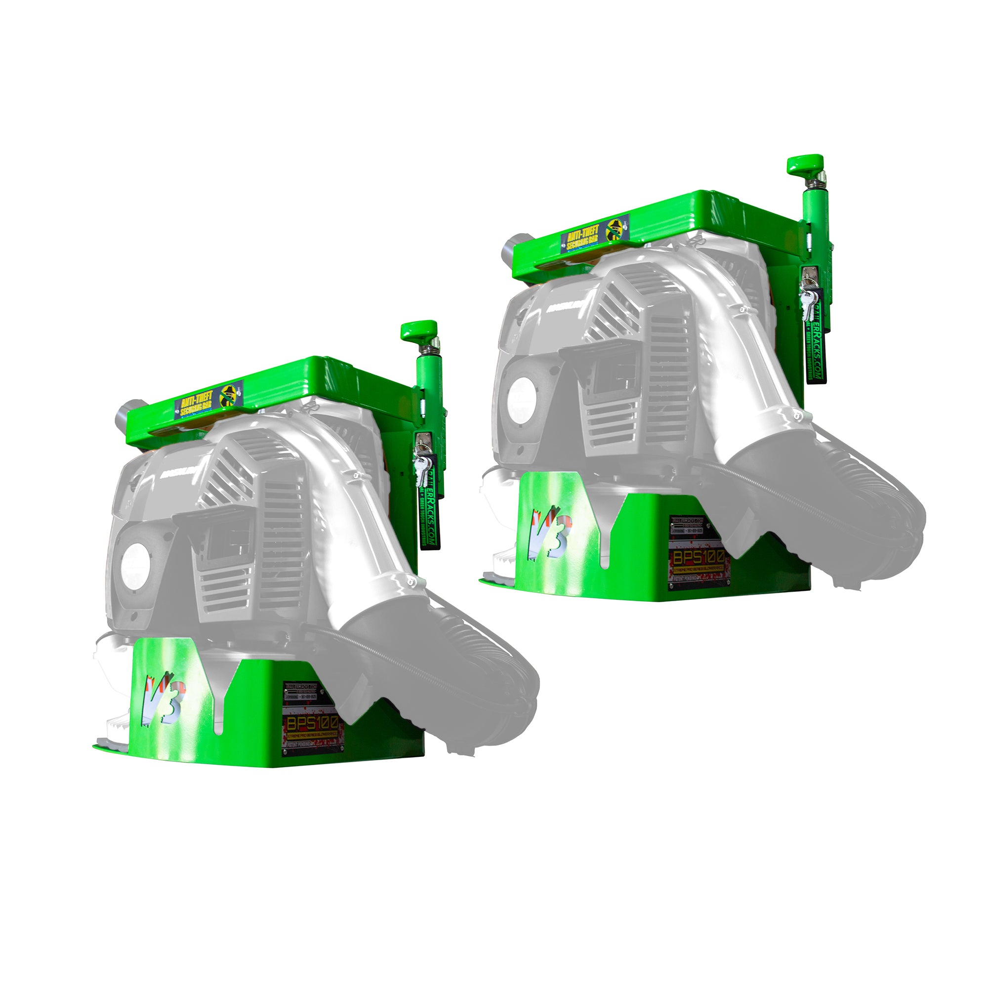 Green Touch Industries Xtreme Pro Series Backpack Leaf Blower Rack V3.3 (2 Pack) - VMInnovations