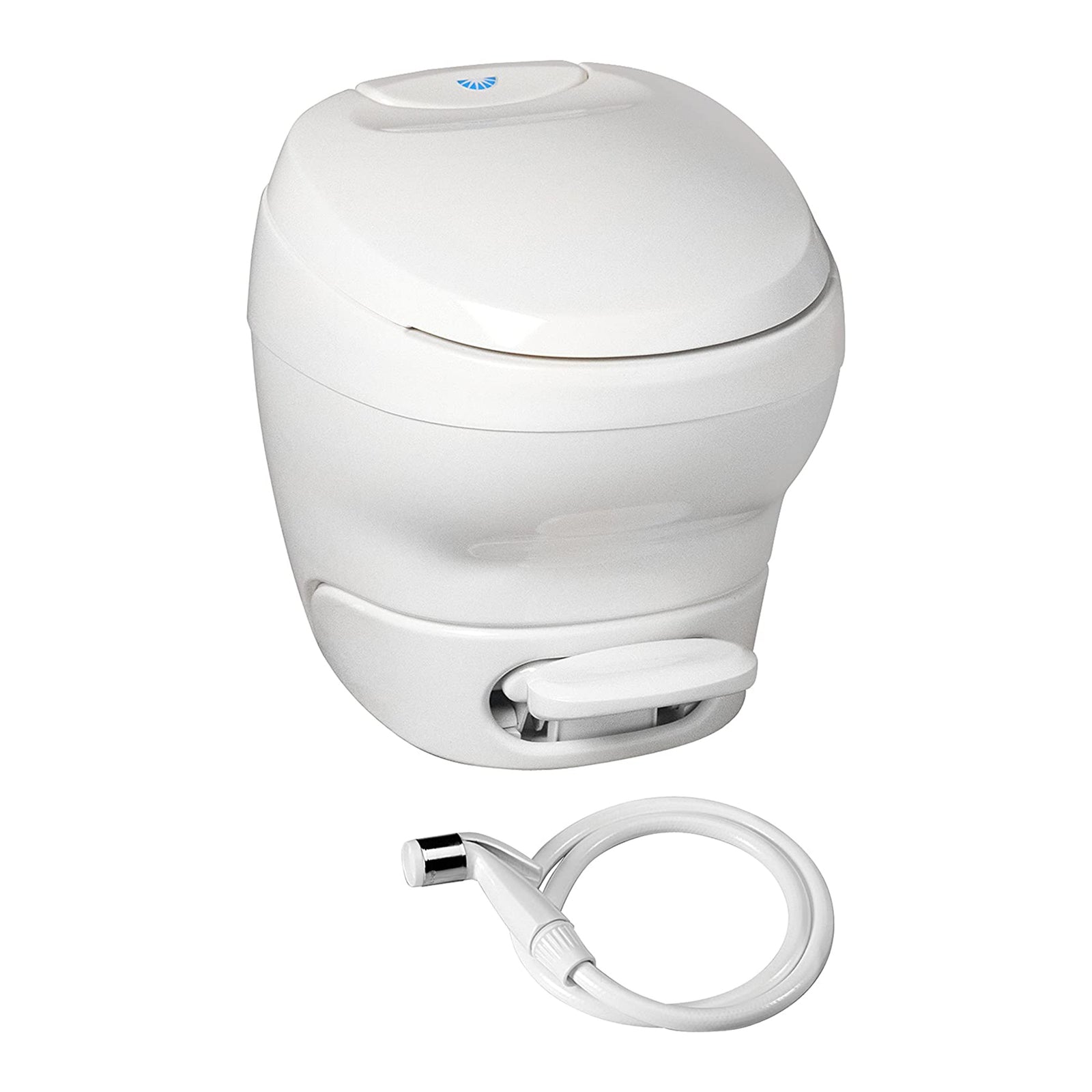 Thetford Magic Bravura High Profile RV Toilet w/Hand Sprayer, White (Open Box) - VMInnovations
