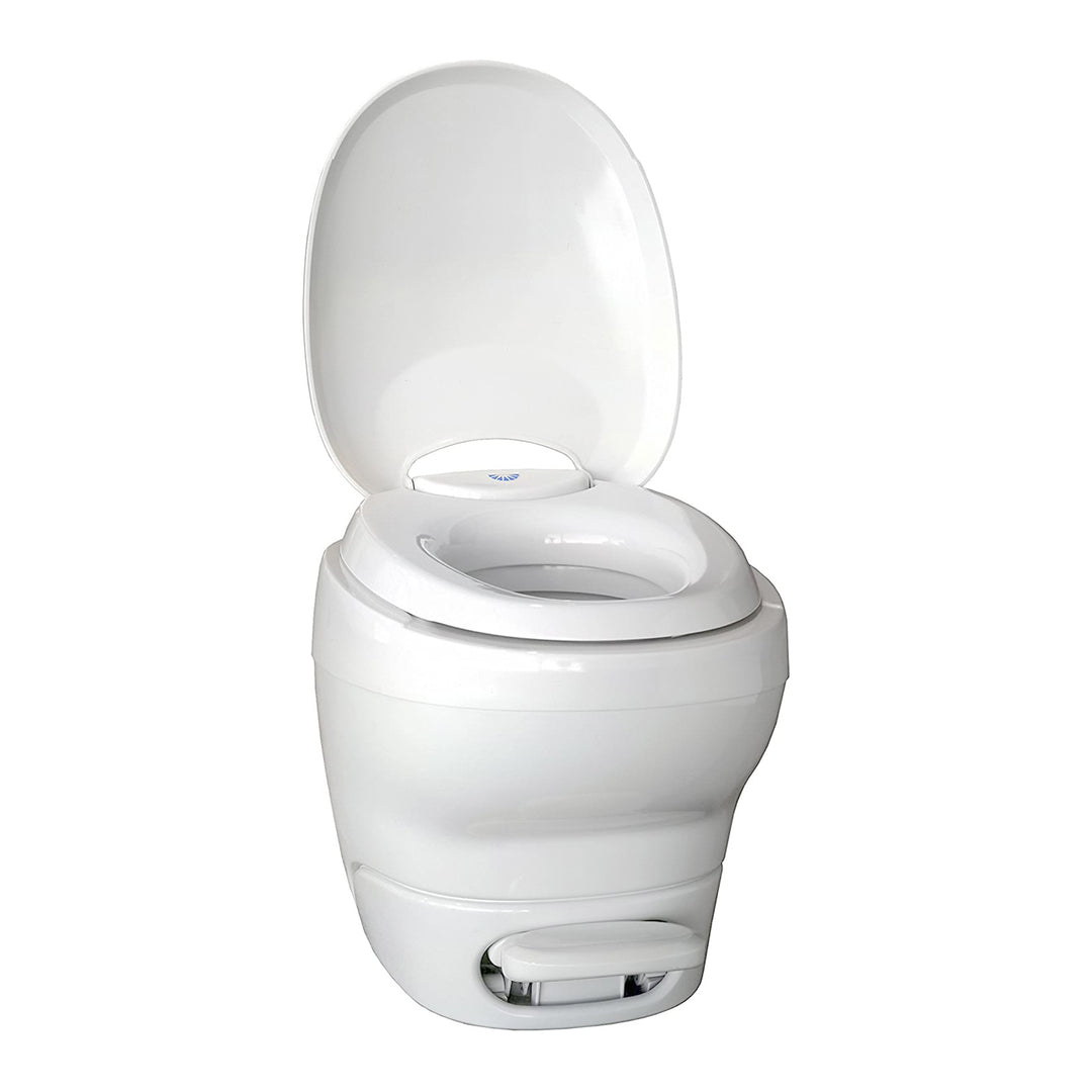 Thetford Magic Bravura High Profile RV Toilet w/Hand Sprayer, White (Open Box)