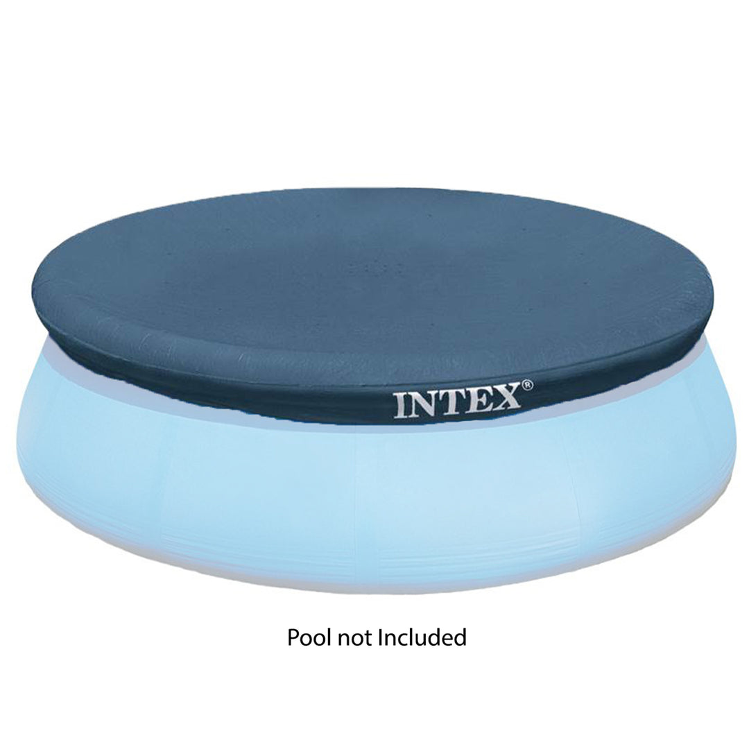 Intex 13'x12" Easy Set Above Ground PVC Vinyl Pool Cover (Open Box) (2 Pack)