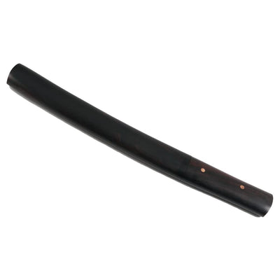 Siwode Short Sharp Handmade Katana with Ebony Sheathe and Bamboo Nails, 15 Inch - VMInnovations