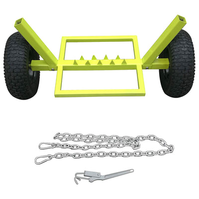 Timber Tuff TMW-83 Heavy Duty Log Dolly with Chain, 1,100lb Capacity (For Parts) - VMInnovations