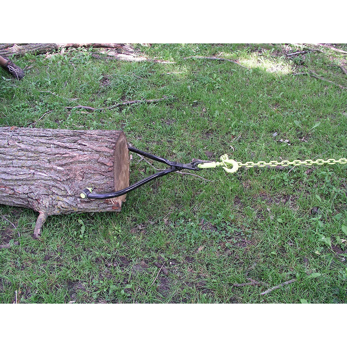 Timber Tuff 22 Inch Spring Loaded Skidding Tongs for Logging and Woodworking