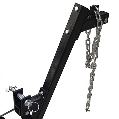 Timber Tuff TMW-81 3 Point Log Skidding Arm for Category 1 Lawn Tractors, Black - VMInnovations