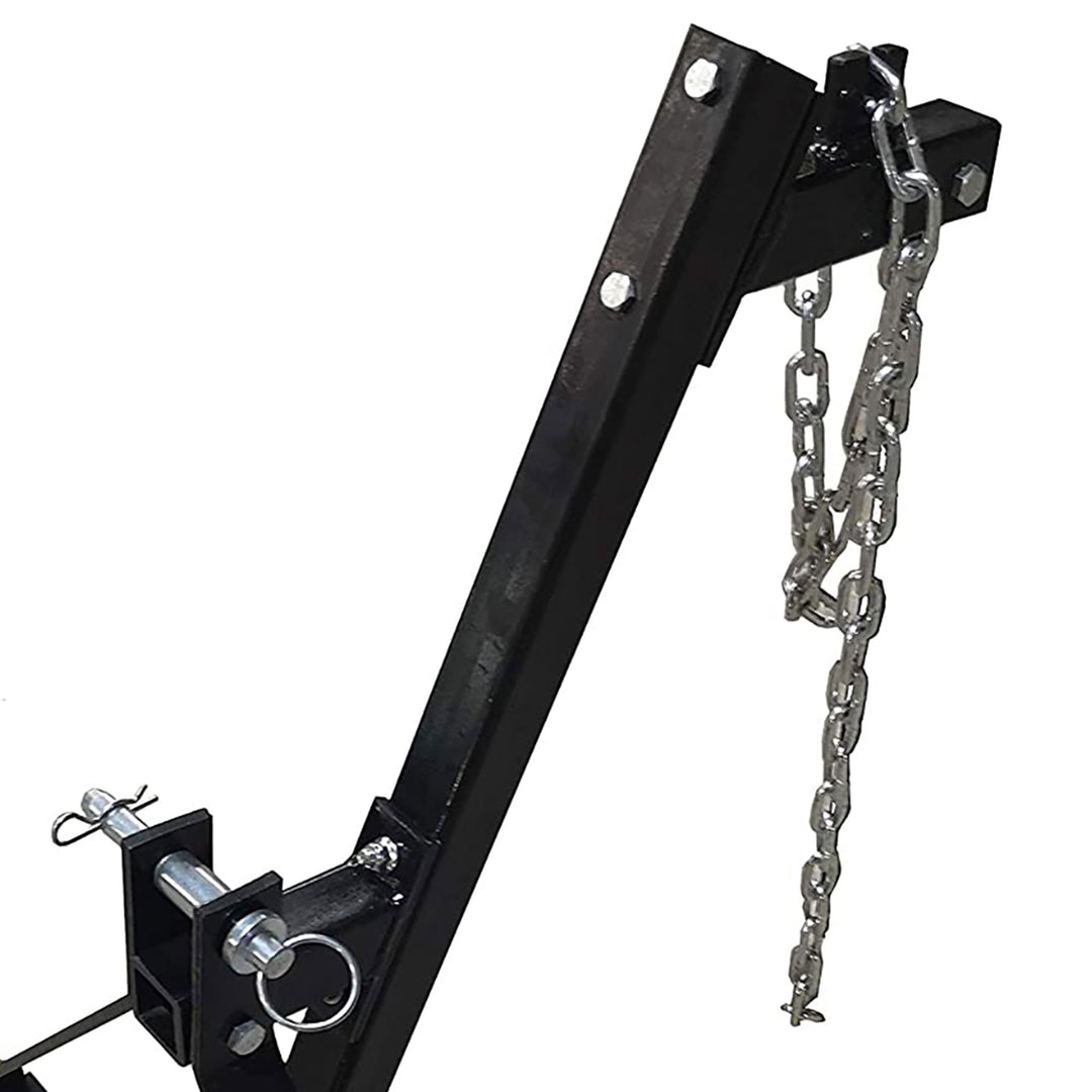 Timber Tuff TMW-81 3 Point Log Skidding Arm for Category 1 Lawn Tractors, Black - VMInnovations