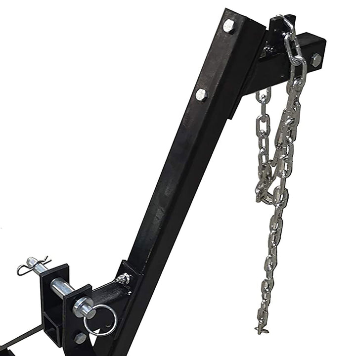 Timber Tuff TMW-81 3 Point Log Skidding Arm for Category 1 Lawn Tractors, Black - VMInnovations