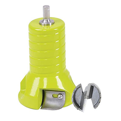 Timber Tuff 3pcs 1, 1.5, & 2in Tenon Cutter Set w/Forstner Bit, Green (2 Pack)