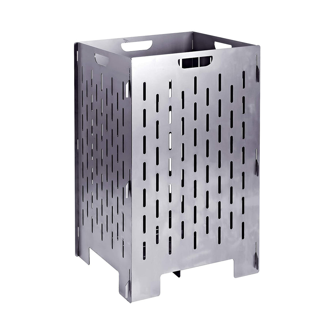 Yard Tuff 20 x 20 x 36 Inch Steel Burn Cage with Vent Holes, Gray (Open Box)