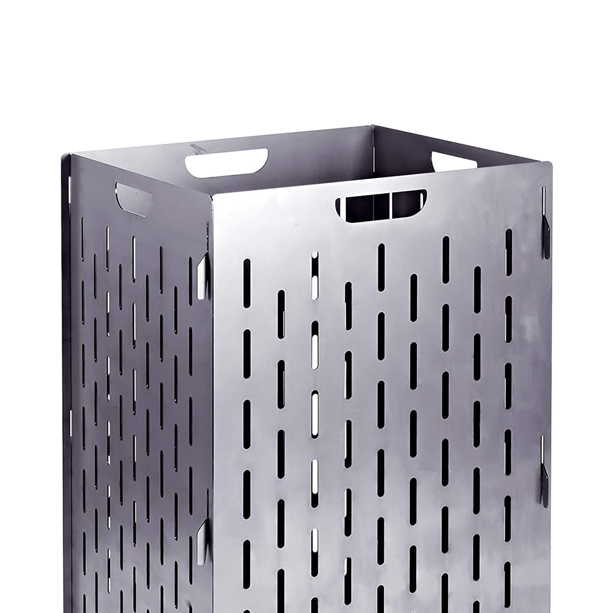 Yard Tuff 20 x 20 x 36 Inch Steel Burn Cage with Vent Holes, Gray (Open Box)