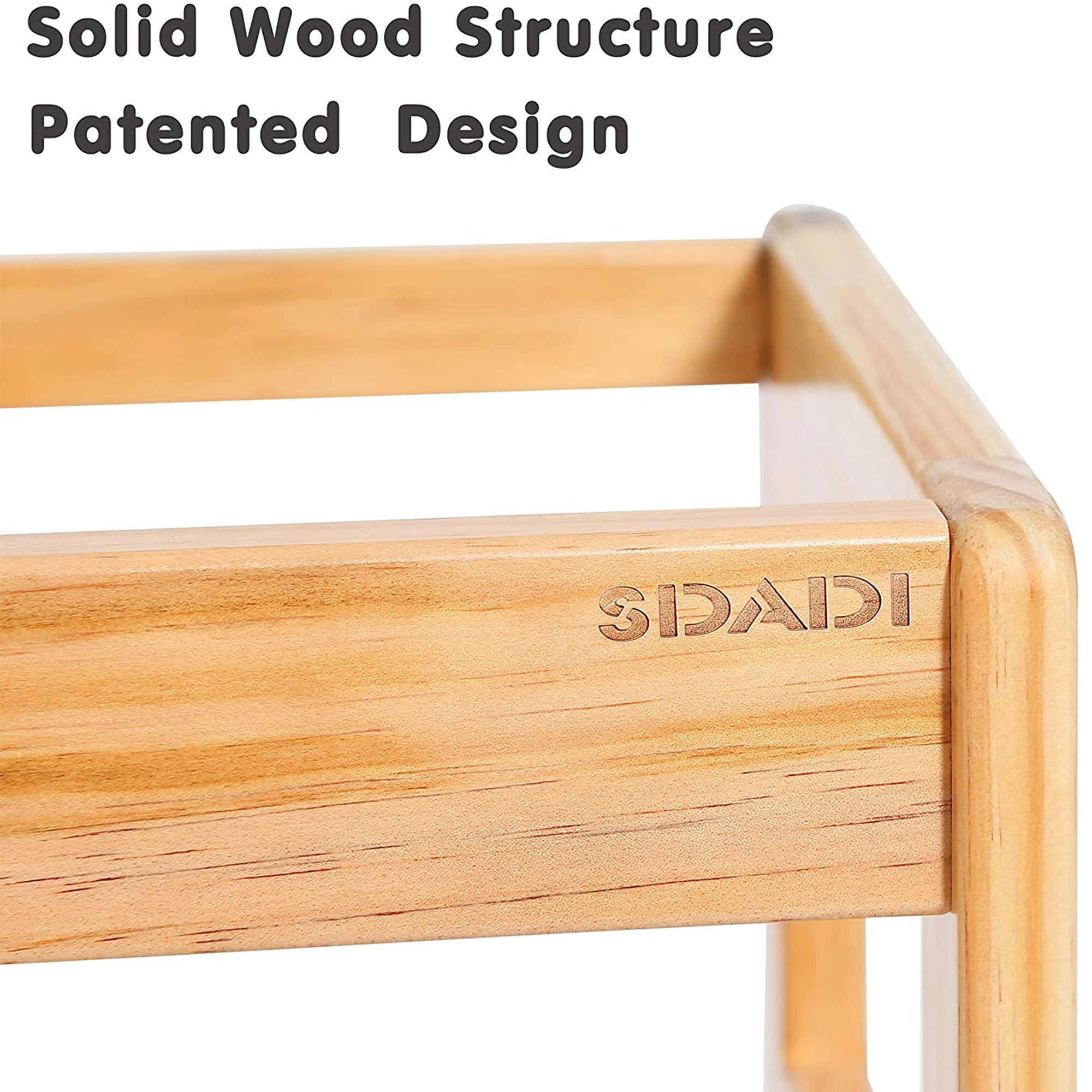 SDADI LT05N Mother's Helper Adjustable Height Kids Kitchen Step Stool (Open Box)