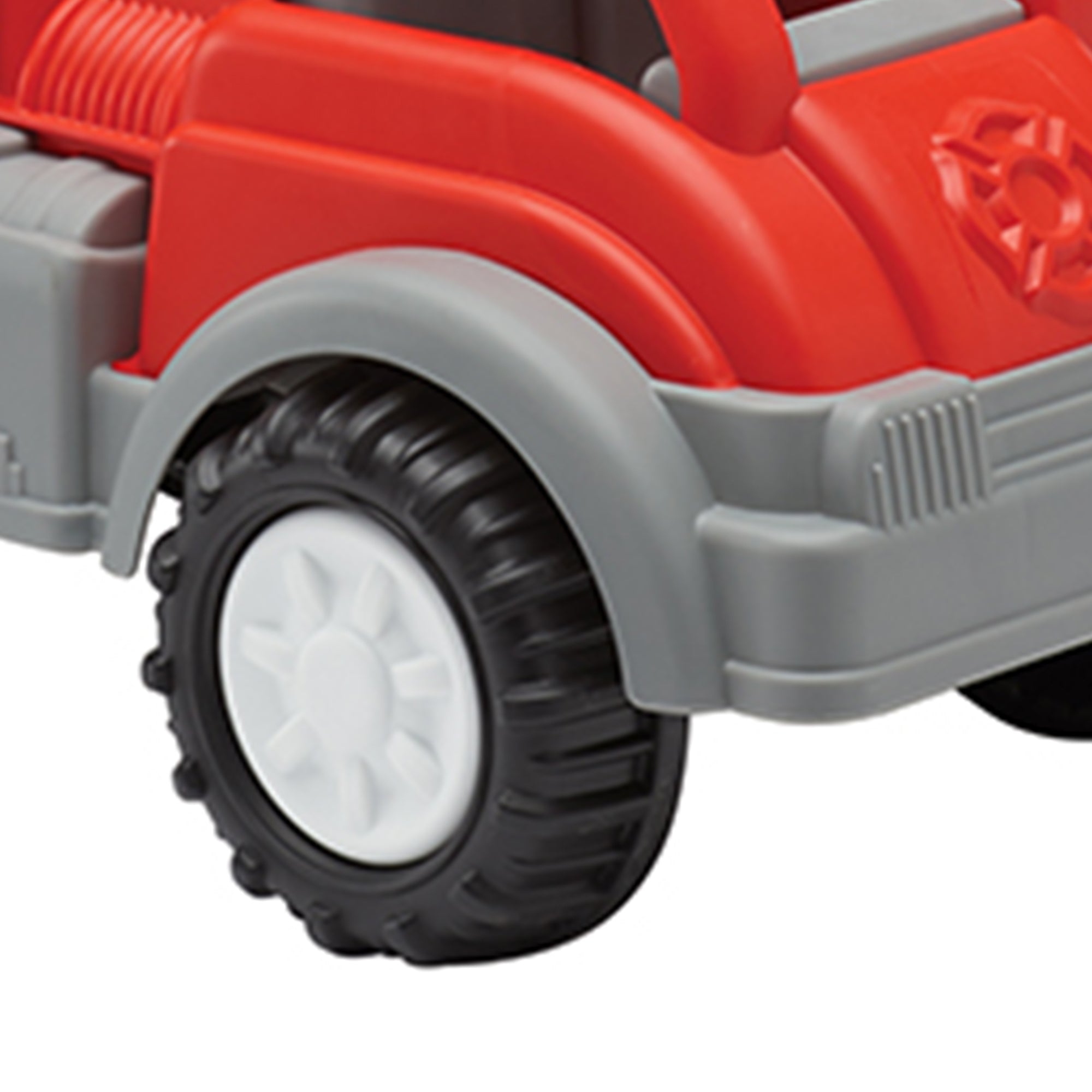 American Plastic Toys Gigantic Indoor Outdoor Fire Truck for Ages 2 Years and Up