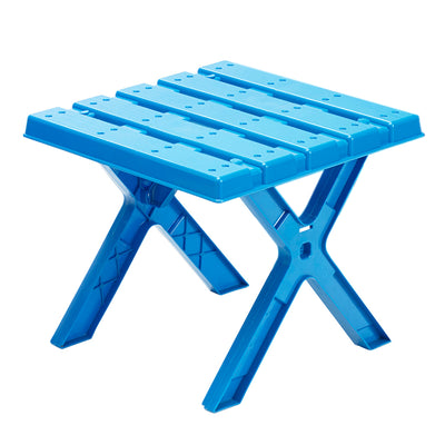 American Plastic Toys Adirondack Table and Chairs for Kids, Blue (Used)