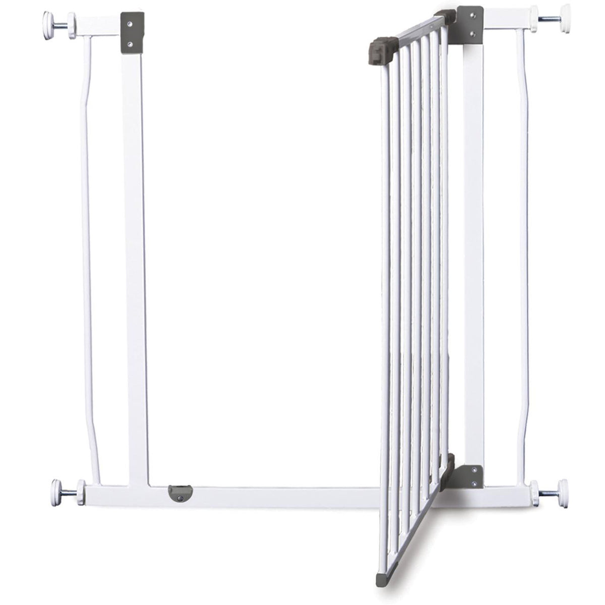 Dreambaby Liberty Baby Double Lock Safety Gate for 29.5-33 Inch Openings, White - VMInnovations