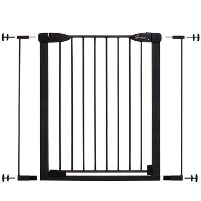 Dreambaby Boston Extra Tall Auto Close Baby Gate with EZY Check Indicator, Black - VMInnovations