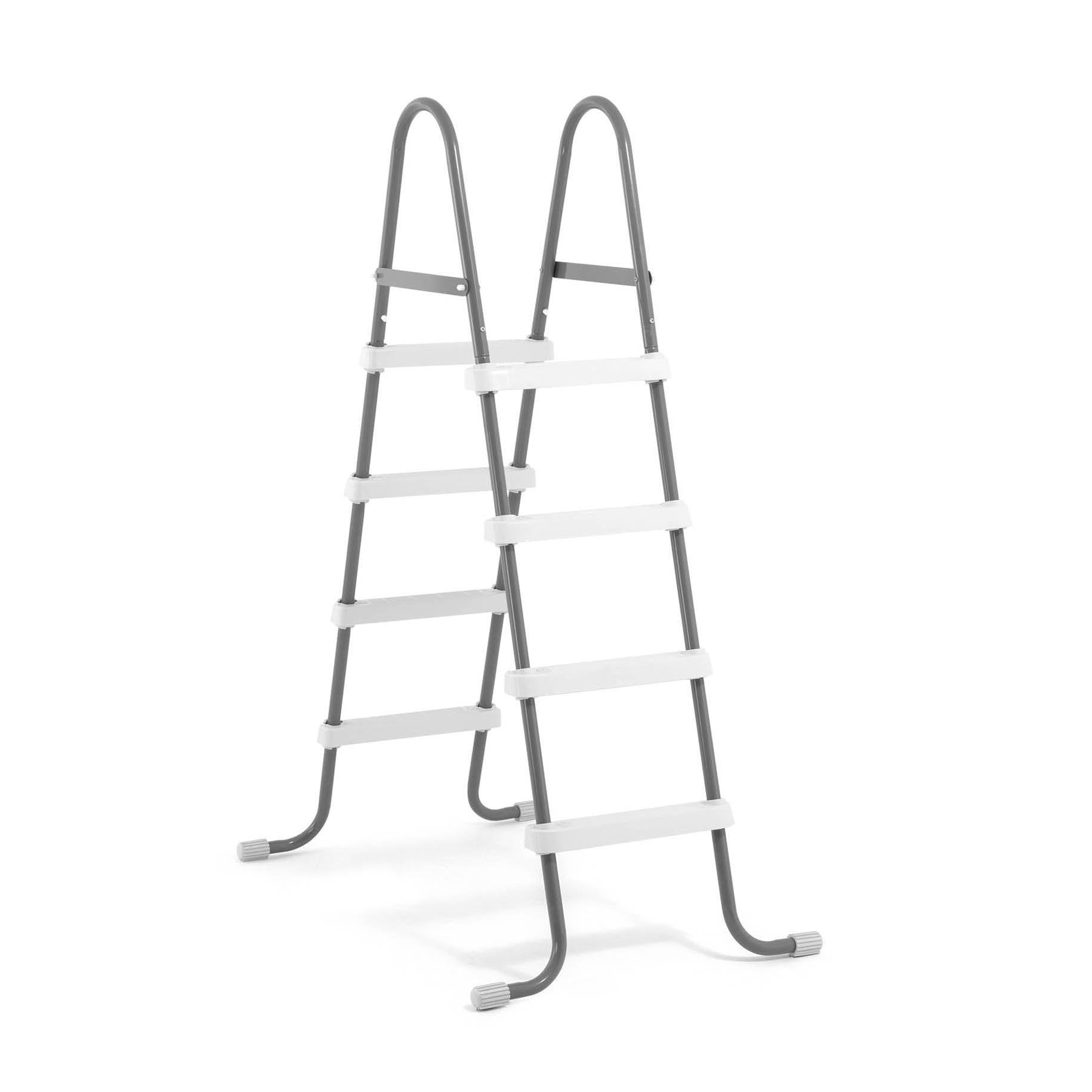 Intex Above Ground Pool Ladder for 48 Inch Wall Height Pool (Brown Box)