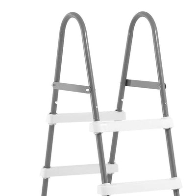 Intex Above Ground Pool Ladder for 48 Inch Wall Height Pool (Brown Box)