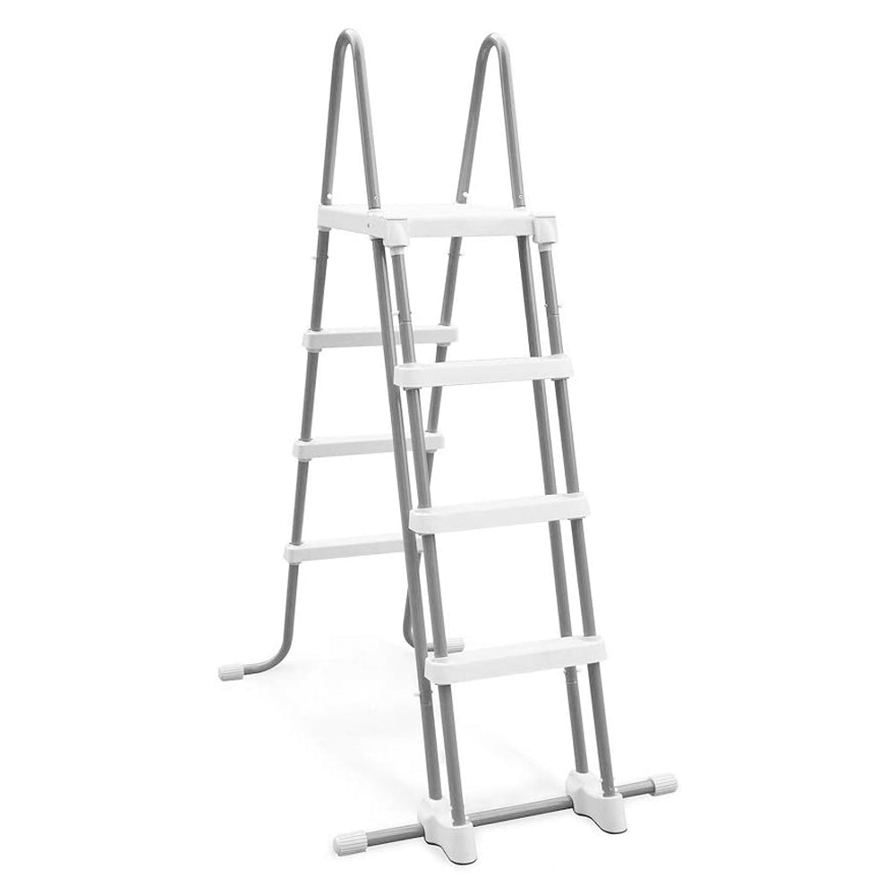 Intex Deluxe Pool Ladder with Removable Steps for 48 Inch Depth Pools (Open Box)