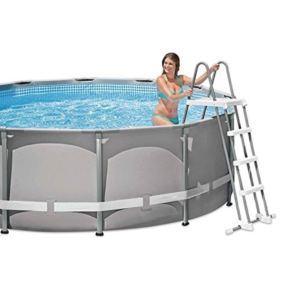 Intex Deluxe Pool Ladder with Removable Steps for 48 Inch Depth Pools(For Parts) - VMInnovations