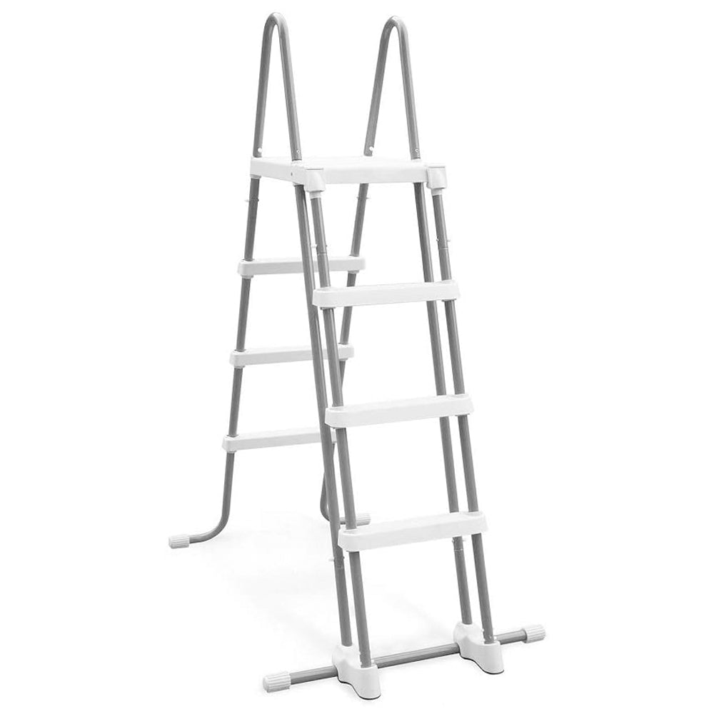 Intex Deluxe Pool Ladder with Removable Steps for 52 Inch Depth Pools(For Parts) - VMInnovations
