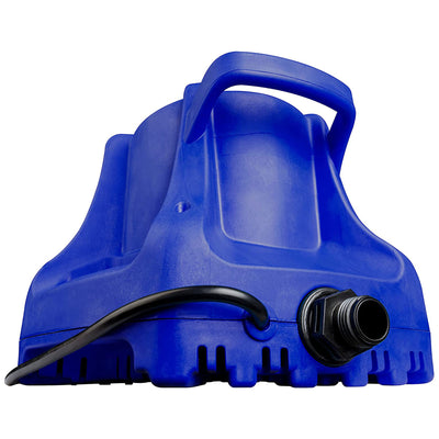Little Giant Automatic Excess Water Pump for Swimming Pool Covers, Blue (Used) - VMInnovations