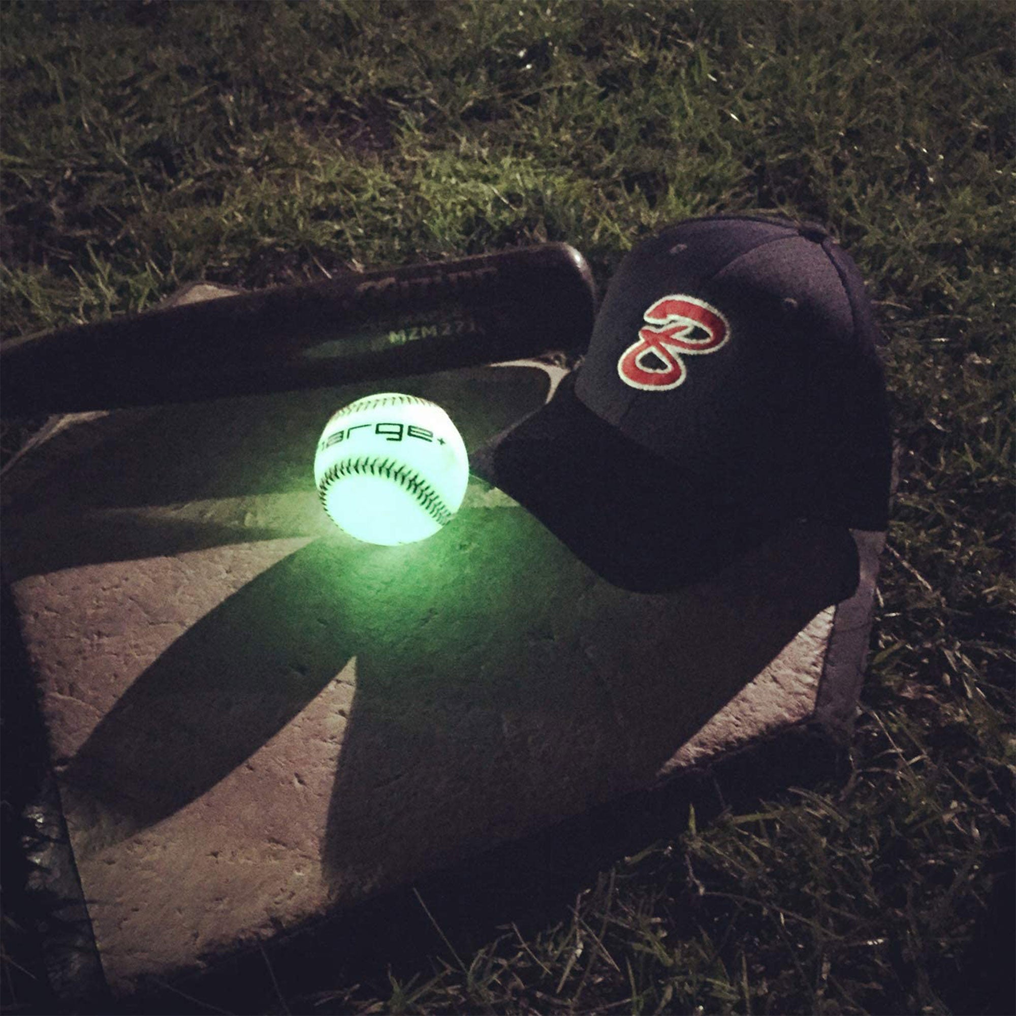 Chargeball Glow in the Dark Baseball PRO Kit with Bag & Regulation Size Baseball - VMInnovations