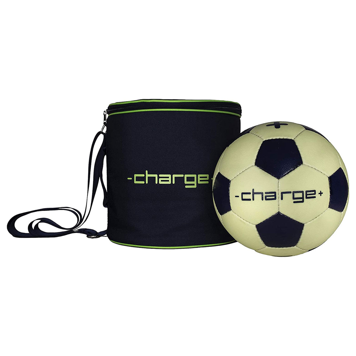 Chargeball Glow in the Dark Soccer PRO Kit w/Bag & Regulation Baseball (2 Pack)