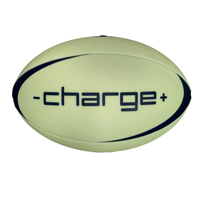 Chargeball Glow In The Dark Rugby Ball PRO Kit w/ Bag & 12 Inch Softball, 2 Pack - VMInnovations