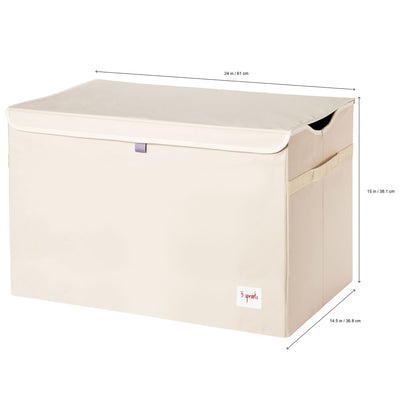 3 Sprouts Collapsible Toy Chest Storage Bin for Kids Playroom, Unicorn(Open Box) - VMInnovations
