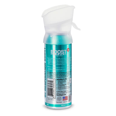 Boost Oxygen 3 Liter Pocket Sized Canned Oxygen, Menthol Eucalyptus (16 Pack) - VMInnovations
