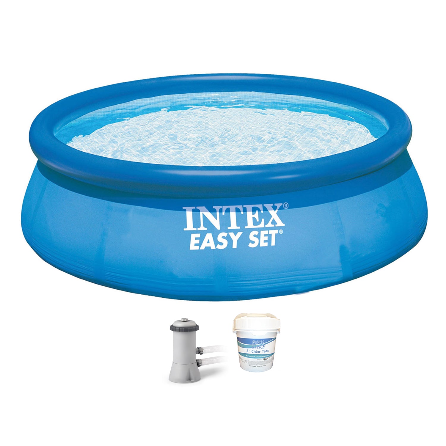 Intex 28131EH 12ft x 30in  Swimming Pool with Filter Pump & 3in Chlorine Tabs
