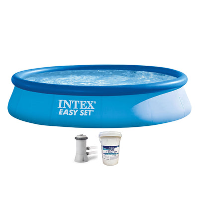 Intex 28141EH 13Ft x 33In Swimming Pool with Filter Pump & 3in Chlorine Tabs