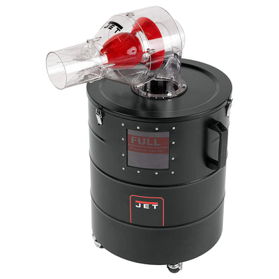 Jet 717650 Cyclone Dust and Chip Separator with Portable Metal Collection Bin