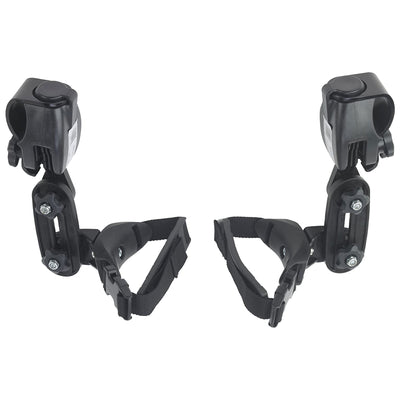 Drive Medical Trekker Gait Trainer Large Adjustable Height Thigh Prompts, Black - VMInnovations