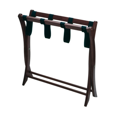 Winsome Scarlett Collapsible Wood Hotel Style Luggage Rack, Espresso Finish