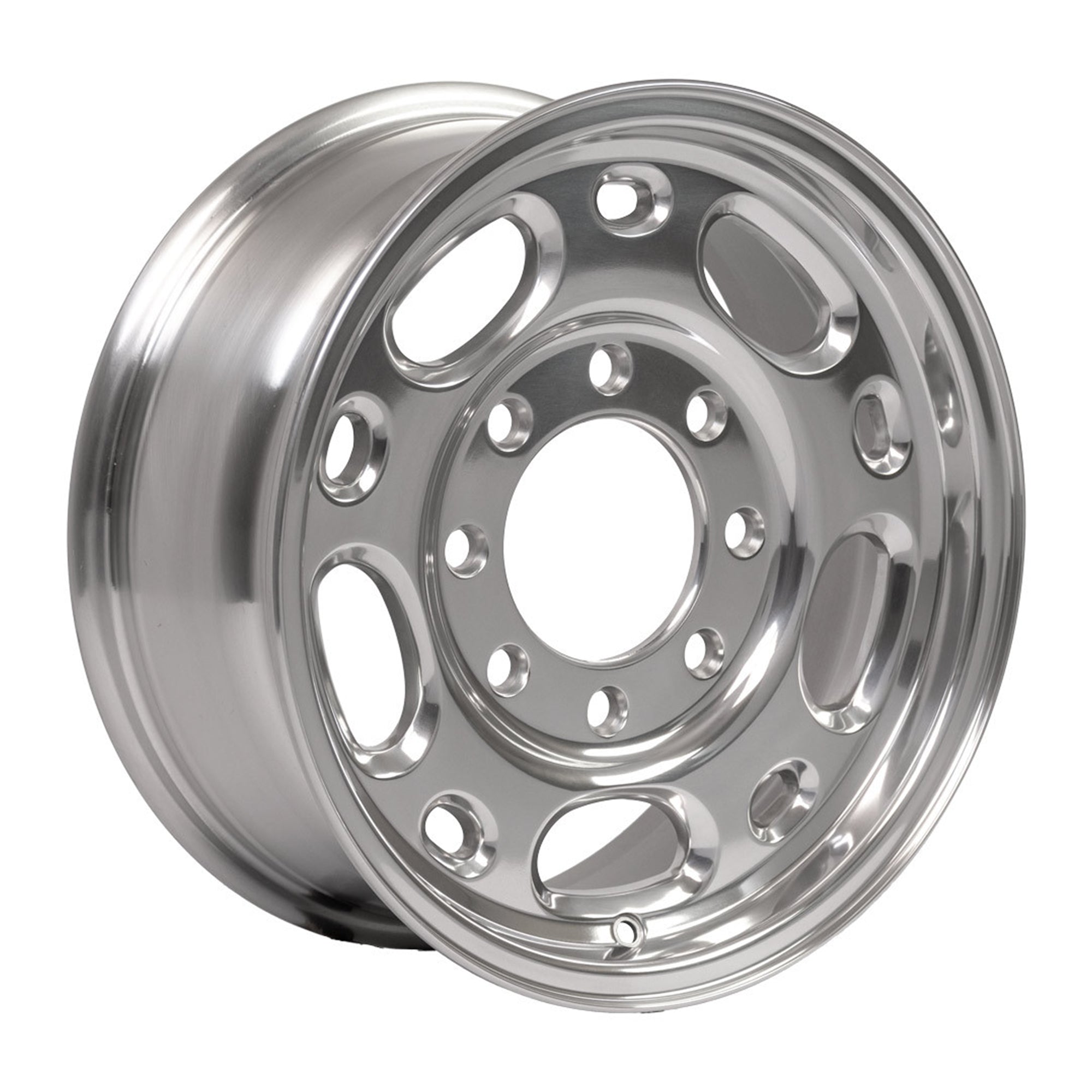 OE Wheels CV82 16x6.5" Polished Aluminum Wheel compatible w/Chevy Suburban 2500