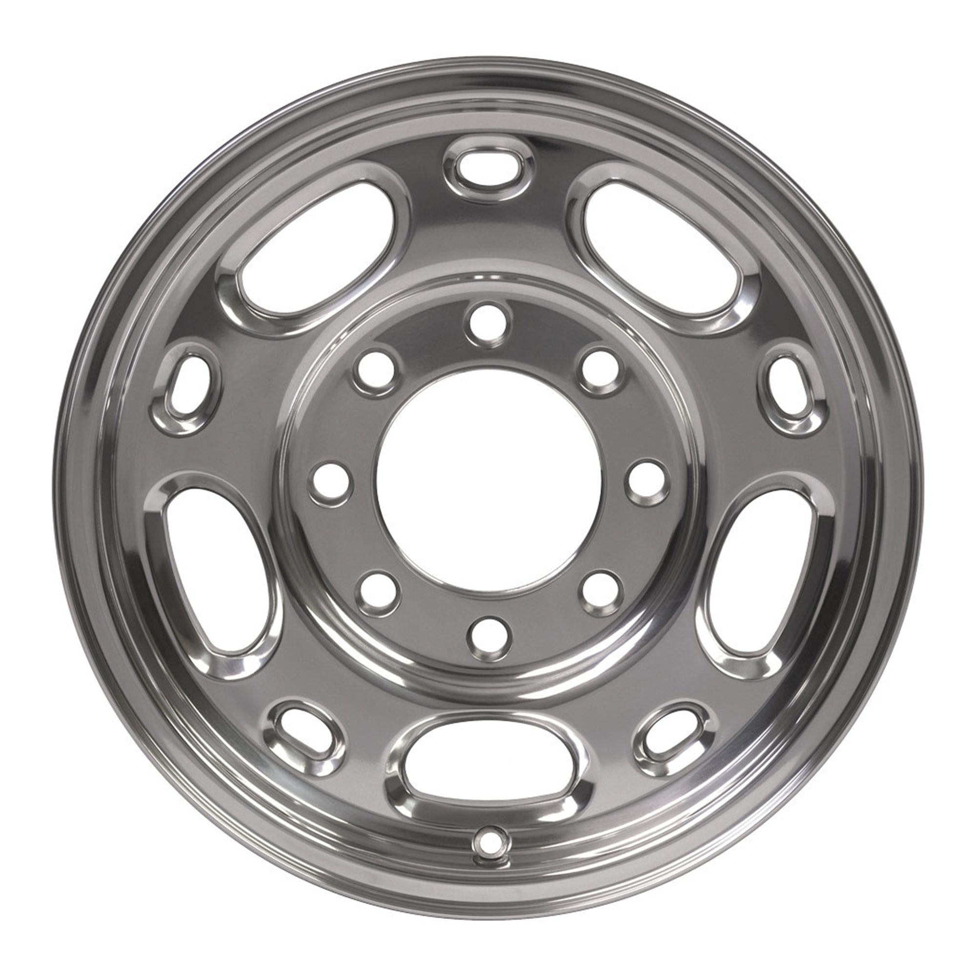 OE Wheels CV82 16x6.5" Polished Aluminum Wheel compatible w/Chevy Suburban 2500