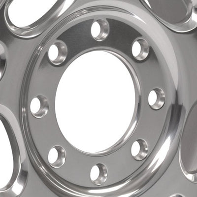 OE Wheels CV82 16x6.5" Polished Aluminum Wheel compatible w/Chevy Suburban 2500
