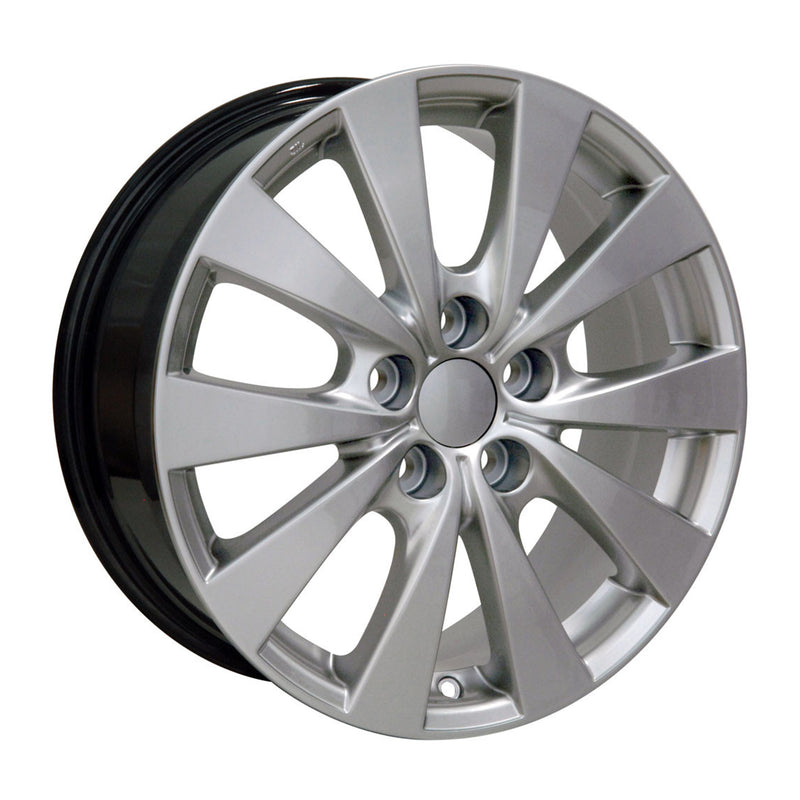 OE Wheels TY15 17x7 Inch Hyper Silver Rim for Toyota Avalon, Camry & Rav4 (Used)