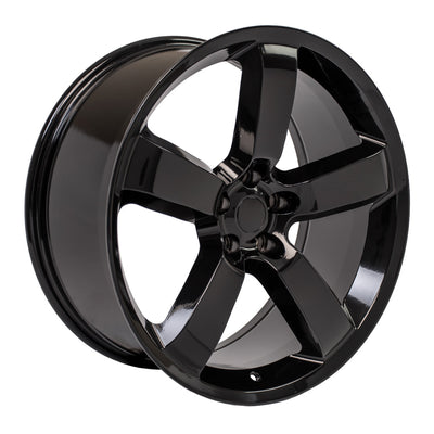 OE Wheels DG04 20 x 9 Inch Black Wheel Rim for Dodge Charger SRT and Challenger