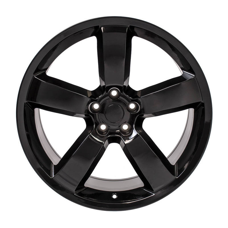 OE Wheels DG04 20 x 9 Inch Black Wheel Rim for Dodge Charger SRT and Challenger