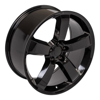 OE Wheels DG04 20 x 9 Inch Black Wheel Rim for Dodge Charger SRT and Challenger