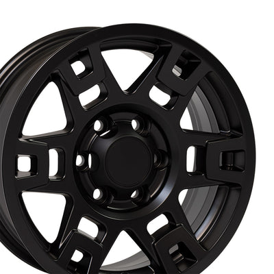 OE Wheels TY16 17 x 7 Inch Matte Black Wheel Rim for Toyota 4Runner and Tacoma
