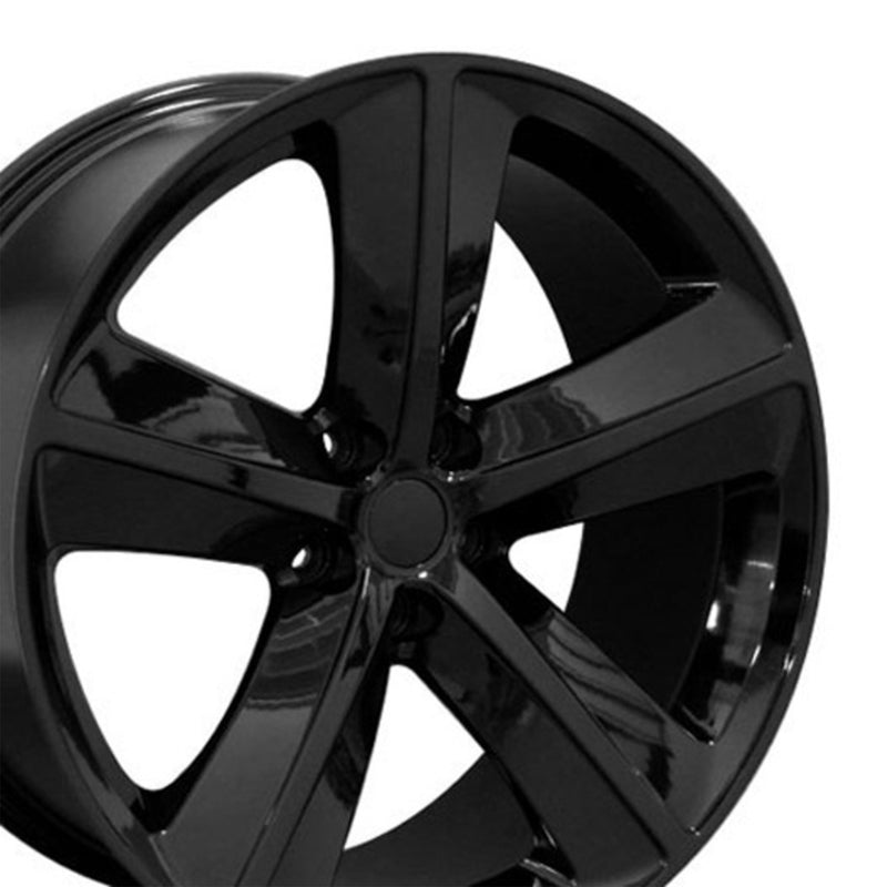 OE Wheels DG05 20 x 9 Inch Black Wheel Rim for Dodge Charger SRT and Challenger