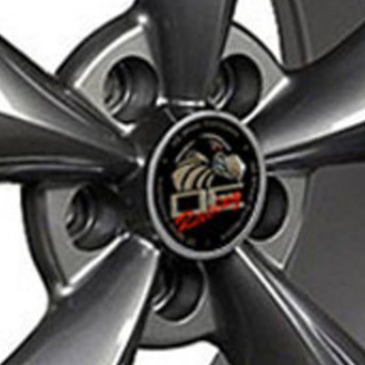OE Wheels FR01 17x8in Anthracite Wheel Rim with Machined Bullitt Lip for Mustang
