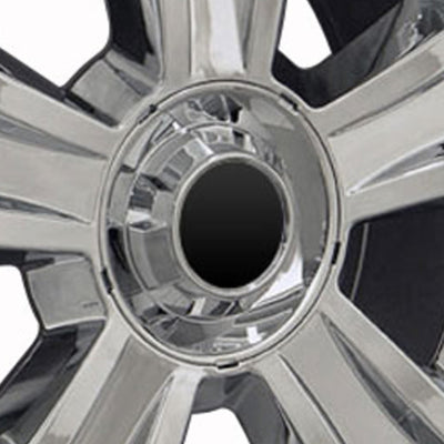 OE Wheels CV86 20 x 8.5 Inch Chrome Wheel Rim for GMC Sierra and Chevy Trucks