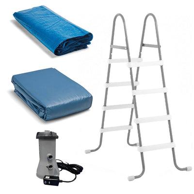 Intex 15' x 42" Easy Set Pool Complete Kit with GFCI & Filter Pump (Open Box)
